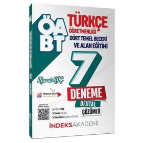 2023 ÖABT Türkçe Dört Temel Beceri ve Alan Eğitimi 7 Deneme PDF Çözümlü - İndeks Akademi Yayıncılık