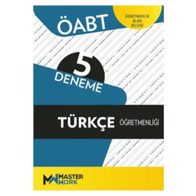 2023 ÖABT Türkçe Öğretmenliği 5 Deneme MasterWork Yayınları