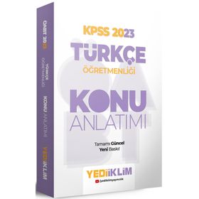 2023 ÖABT Türkçe Öğretmenliği Konu Anlatımı - Yediiklim Yayınları