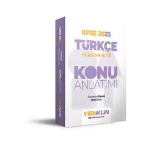 2023 ÖABT Türkçe Öğretmenliği Konu Anlatımı - Yediiklim Yayınları