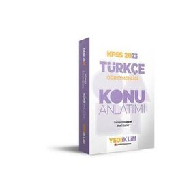 2023 ÖABT Türkçe Öğretmenliği Konu Anlatımı - Yediiklim Yayınları
