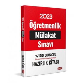 2023 Öğretmenlik Mülakat Sınavı Hazırlık Kitabı - Data Yayınları