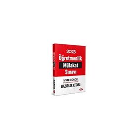 2023 Öğretmenlik Mülakat Sınavı Hazırlık Kitabı - Data Yayınları