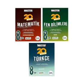 2023 Okyanus Yayınları 8. Sınıf Lgs Master Matematik Fen Bilimleri ve Türkçe Deneme Seti