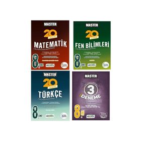 2023 Okyanus Yayınları 8. Sınıf Lgs Master Matematik Fen Bilimleri ve Türkçe Deneme Seti