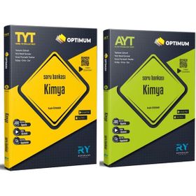 2023 Optimum TYT Kimya AYT Kimya Soru Bankası Seti Yeni Nesil Video Çözümlü Referans Yayınları