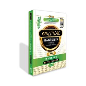 2023 Orijinal İş Hukuku Hakimlik Çıkmış Soru Bankası Yetki Yayınları