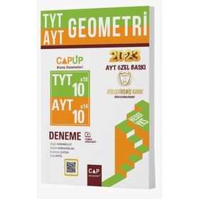 2023 Özel Baskı TYT AYT Geometri Deneme - Çap Yayınları