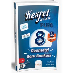 2023 Özel LGS 8. Sınıf 1. Dönem Keşfet Plus Geometri Soru Bankası - Günay Yayınları