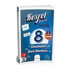 2023 Özel LGS 8. Sınıf 1. Dönem Keşfet Plus Geometri Soru Bankası - Günay Yayınları