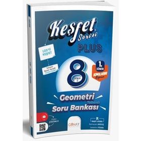 2023 Özel LGS 8. Sınıf 1. Dönem Keşfet Plus Geometri Soru Bankası - Günay Yayınları