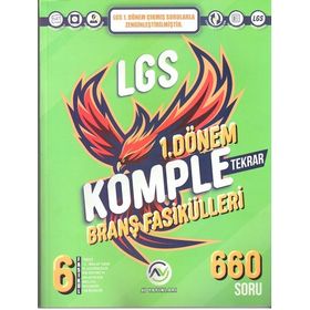 2023 Özel LGS 8. Sınıf 1. Dönem Komple Tekrar Branş Fasikülleri - Av Yayınları