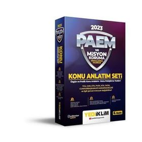 2023 PAEM ve Misyon Koruma Sınavlarına Hazırlık Konu Anlatım Seti - Yediiklim Yayınları