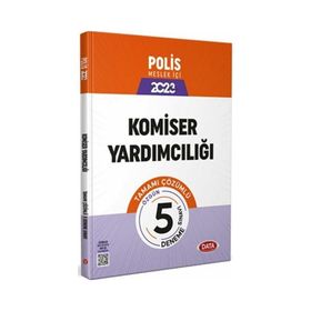 2023 Polis Meslek İçi Komiser Yardımcılığı 5 Deneme - Data Yayınları