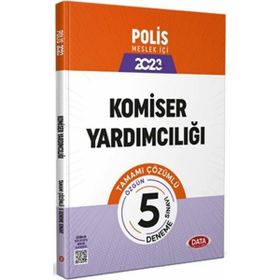 2023 Polis Meslek İçi Komiser Yardımcılığı 5 Deneme - Data Yayınları