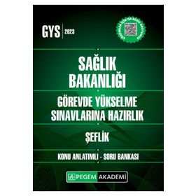 2023 Sağlık Bakanlığı Görevde Yükselme Sın. Haz. Şeflik Konu Anlatımlı Soru Bankası