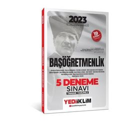 2023 T.C. Millî Eğitim Bakanlığı Başöğretmenlik 5 Deneme Sınavı Tamamı Çözümlü - Yediiklim Yayınları
