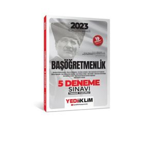 2023 T.C. Millî Eğitim Bakanlığı Başöğretmenlik 5 Deneme Sınavı Tamamı Çözümlü - Yediiklim Yayınları