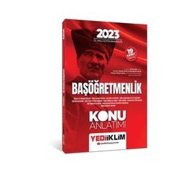 2023 T.C. Millî Eğitim Bakanlığı Başöğretmenlik Konu Anlatımı - Yediiklim Yayınları