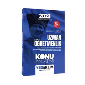 2023 T.C. Millî Eğitim Bakanlığı Uzman Öğretmenlik Konu Anlatımı - Yediiklim Yayınları
