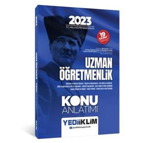 2023 T.C. Millî Eğitim Bakanlığı Uzman Öğretmenlik Konu Anlatımı - Yediiklim Yayınları