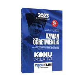 2023 T.C. Millî Eğitim Bakanlığı Uzman Öğretmenlik Konu Anlatımı - Yediiklim Yayınları