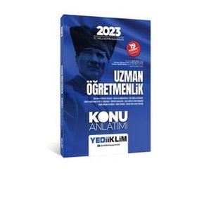 2023 T.C. Millî Eğitim Bakanlığı Uzman Öğretmenlik Konu Anlatımı - Yediiklim Yayınları