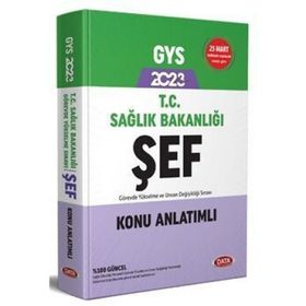 2023 T.C. Sağlık Bakanlığı GYS Şef Konu Anlatımlıv