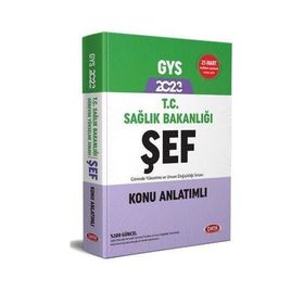 2023 T.C. Sağlık Bakanlığı GYS Şef Konu Anlatımlıv