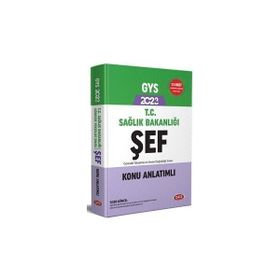 2023 T.C. Sağlık Bakanlığı GYS Şef Konu Anlatımlıv