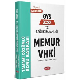 2023 T.C. Sağlık Bakanlığı Memur Vhki Soru Bankası - Data Yayınları