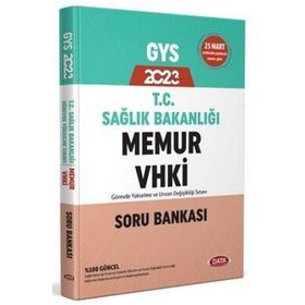 2023 T.C. Sağlık Bakanlığı Memur Vhki Soru Bankası - Data Yayınları