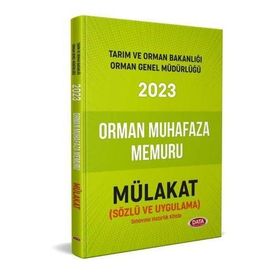 2023 Tarım ve Orman Bakanlığı Orman Muhafaza Memuru Sözlü ve Uygulama Mülakat Hazırlık Kitabı - Data Yayınları