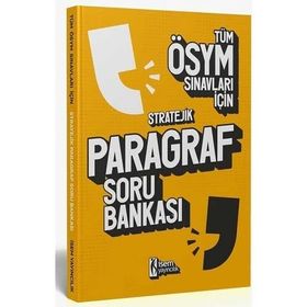 2023 Tüm ÖSYM Sınavları İçin Stratejik Paragraf Soru Bankası - İsem Yayınları