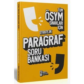 2023 Tüm ÖSYM Sınavları İçin Stratejik Paragraf Soru Bankası - İsem Yayınları
