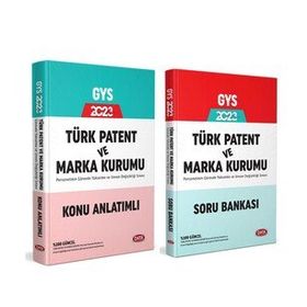 2023 Türk Patent ve Marka Kurumu Gys Konu Ve Soru Seti 2 Kitap - Data Yayınları