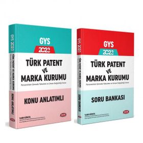2023 Türk Patent ve Marka Kurumu Gys Konu Ve Soru Seti 2 Kitap - Data Yayınları