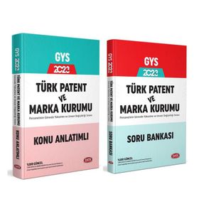 2023 Türk Patent ve Marka Kurumu Gys Konu Ve Soru Seti 2 Kitap - Data Yayınları