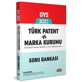 2023 Türk Patent ve Marka Kurumu GYS Soru Bankası - Data Yayınları