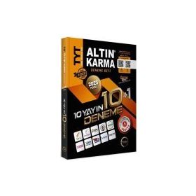 2023 Tyt 10 Farklı Yayın 10 Farklı Deneme Son 1 Yıl Çıkmış Sorular Hediye Altın Karma Yayınları