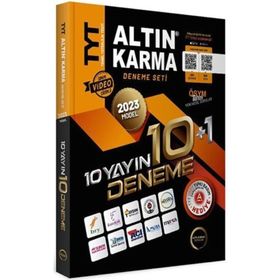 2023 Tyt 10 Farklı Yayın 10 Farklı Deneme Son 1 Yıl Çıkmış Sorular Hediye Altın Karma Yayınları