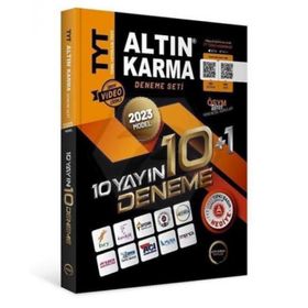 2023 Tyt 10 Farklı Yayın 10 Farklı Deneme Son 1 Yıl Çıkmış Sorular Hediye Altın Karma Yayınları