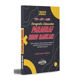 2023 TYT AYT ALES KPSS Paragraf Soru Bankası Master Hocam Serisi Benim Hocam Yayınları