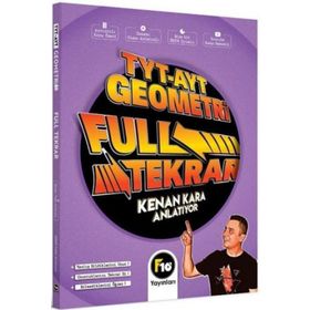 2023 TYT-AYT Geometri Full Tekrar Video Ders Kitabı F10 Yayınları