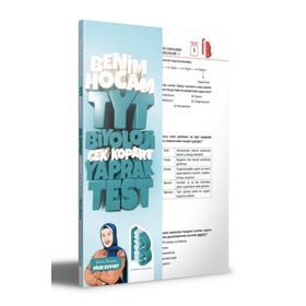 2023 TYT Biyoloji Çek Kopar Yaprak Test - Benim Hocam Yayınları