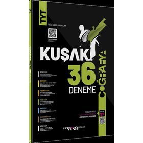 2023 TYT Coğrafya 36 Kuşak Deneme Tamamı Video Çözümlü Marka Yayınları