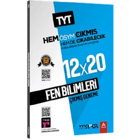2023 TYT Fen Bilimleri ÖSYM Çıkmış ve Çıkabilecek Sorulardan Oluşturulmuş 12 Deneme Sınavı Tamamı Video Çözümlü Marka Yayınları