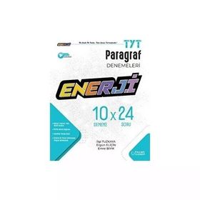 2023 Tyt Paragraf Enerji 10 Deneme Sınavı - Palme Yayınevi
