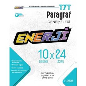 2023 Tyt Paragraf Enerji 10 Deneme Sınavı - Palme Yayınevi