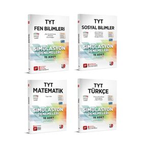 2023 TYT Similasyon Denemeleri Seti Türkçe Matematik Fen Sosyal Çözüm 3D Yayınları